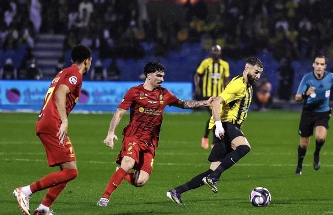تعادل الاتحاد والقادسية في دوري روشن للمحترفين.. تفاصيل أهداف المباراة