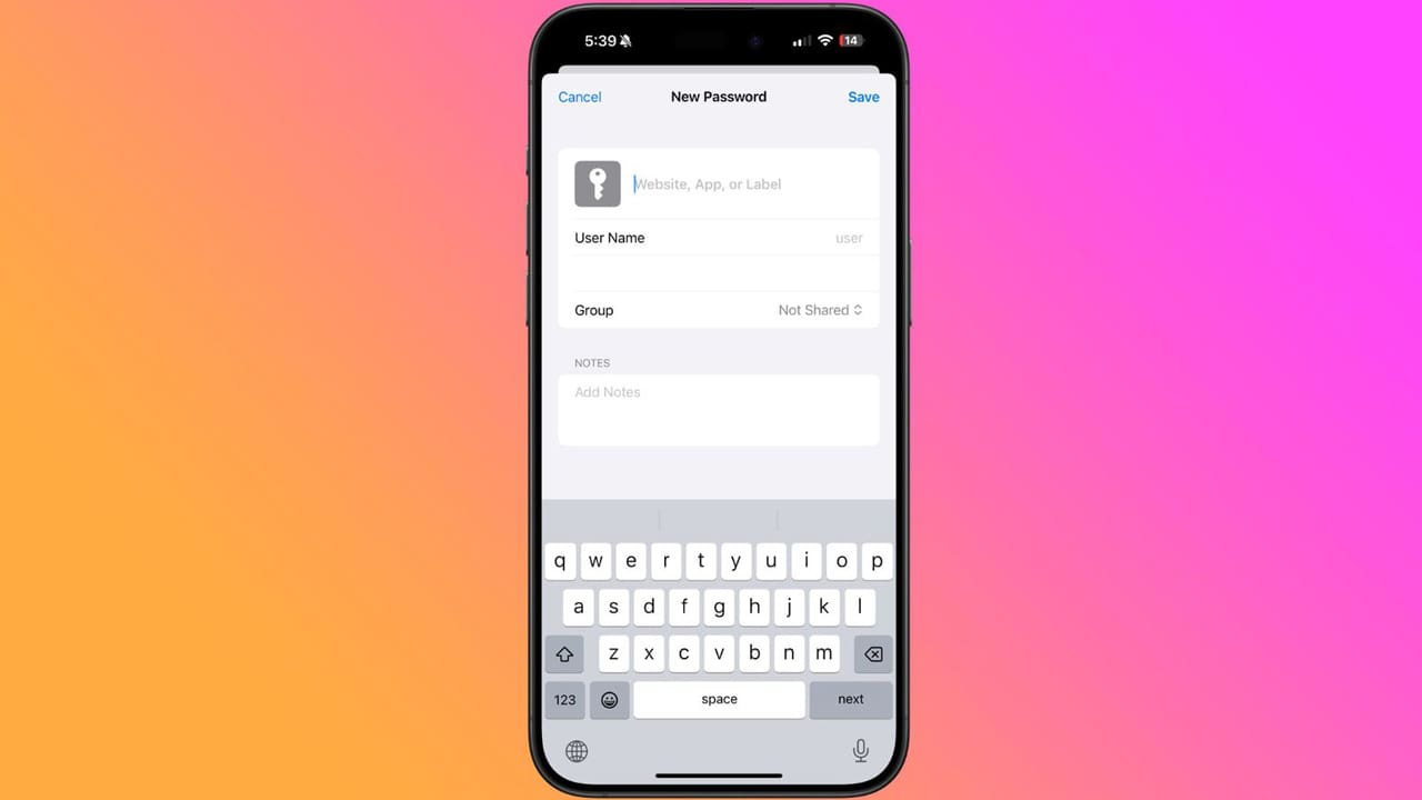 تطبيق باسورد