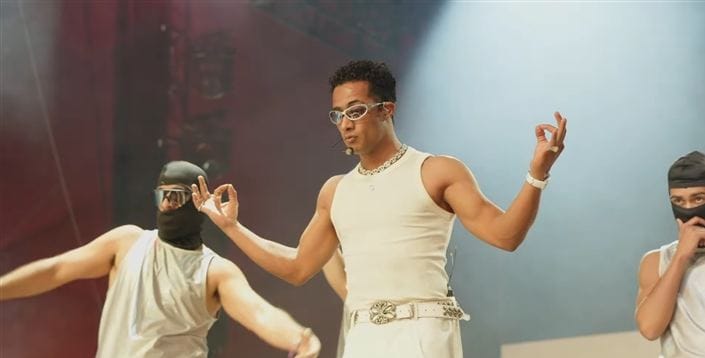 محمد رمضان في حفل مهرجان كوتشيلا