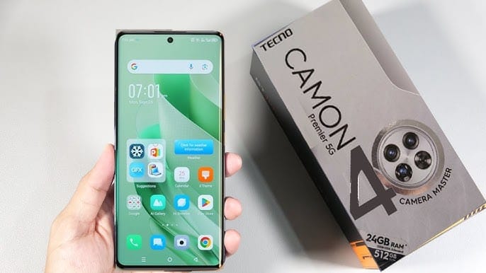 موبايل تكنو Camon 40 Premier 5G