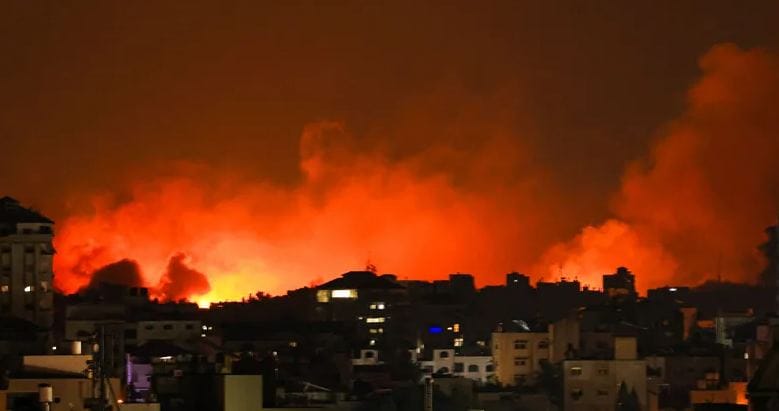 استشهاد 10 فلسطينيين بينهم 4 أطفال في قصف إسرائيلي على جنوب غزة