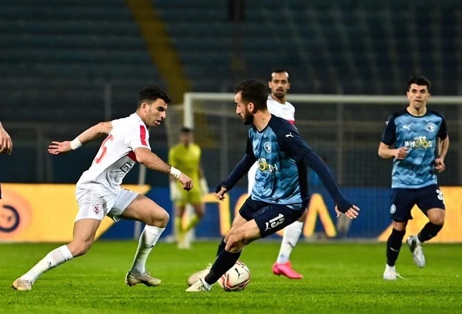 مباراة الزمالك وبيراميدز