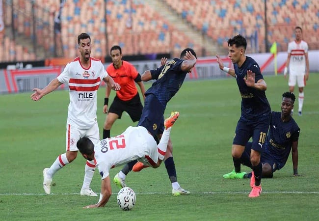 ملخص مباراة الزمالك وسيراميكا - أرشيفية