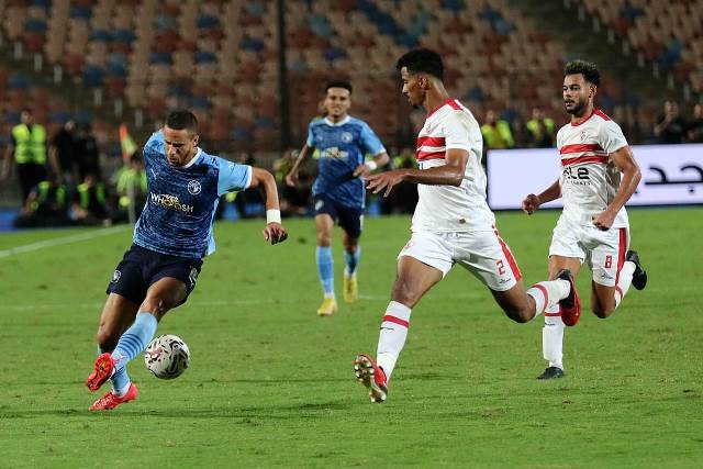 تشكيل الزمالك وبيراميدز