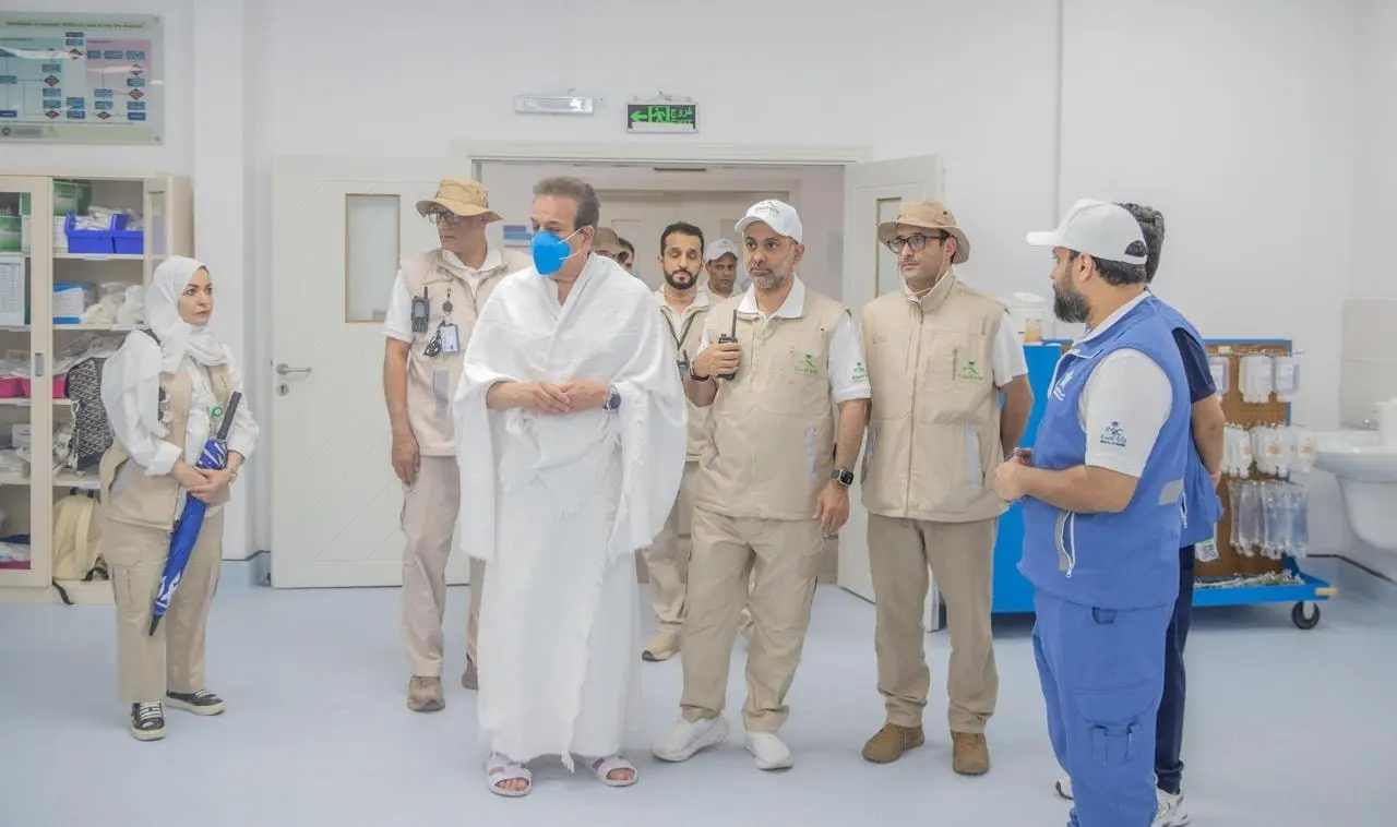 وزير الصحة من المشاعر المقدسة: تقديم خدمات طبية لـ35 ألف حاج مصري (صور)