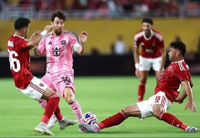 الأهلي وإنتر ميامي