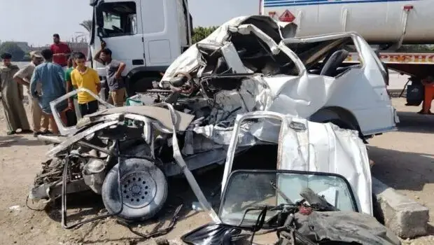 الحكم على سائق التريلا المتسبب في وفاة 19 فتاة على الطريق الإقليمي بالمنوفية