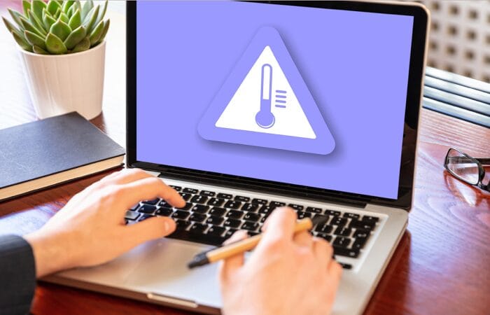 حماية اللاب توب من حرارة الصيف - تعبيرية