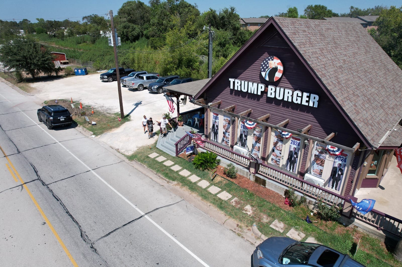 مطعم ترامب برجر