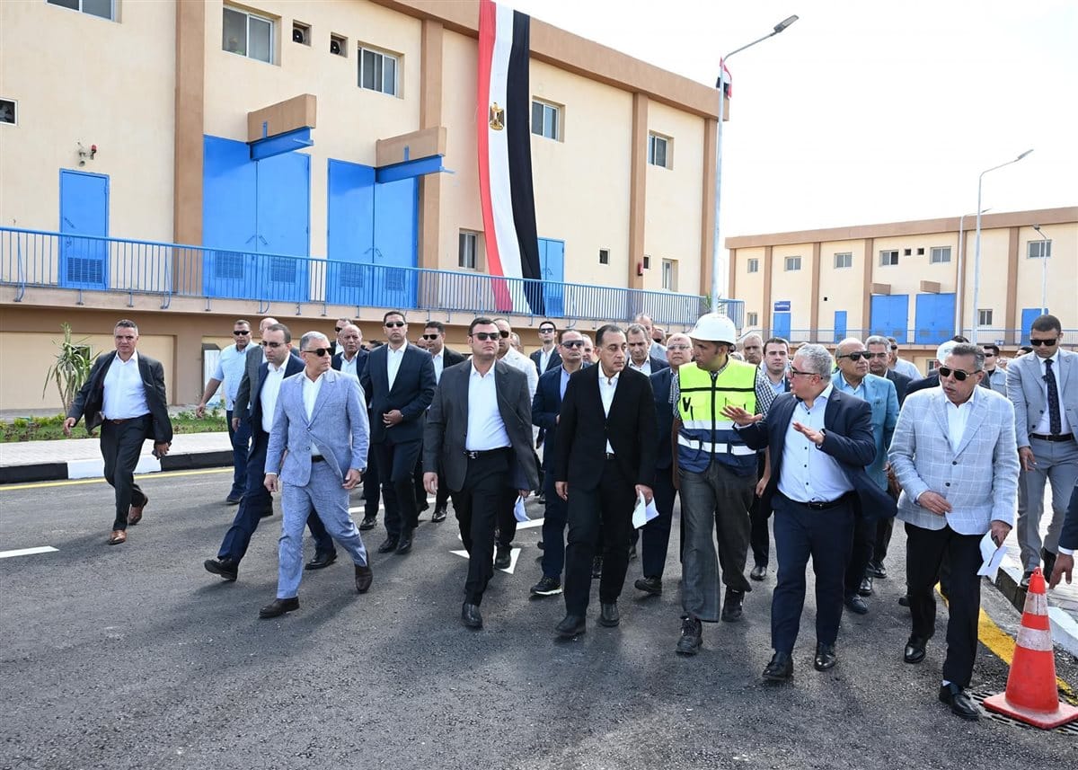 رئيس الوزراء يفتتح محطة مياه جديدة في القنطرة غرب لتعزيز التنمية الصناعية