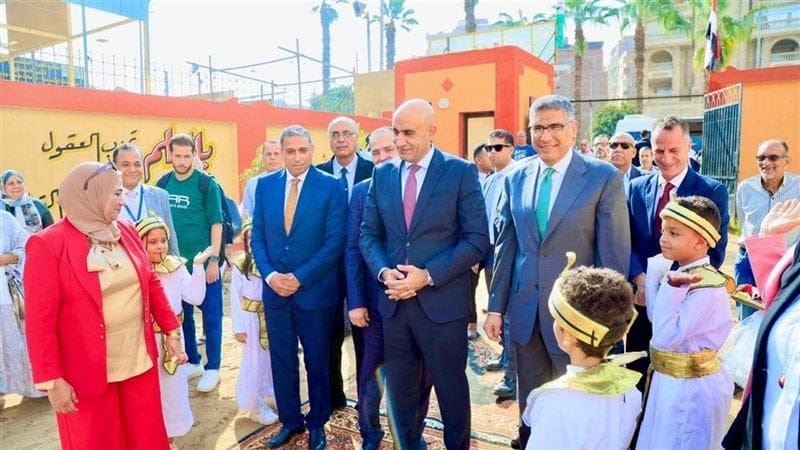 وزير التعليم يفتتح 3 مدارس جديدة و22 أخرى تدخل الخدمة بالجيزة