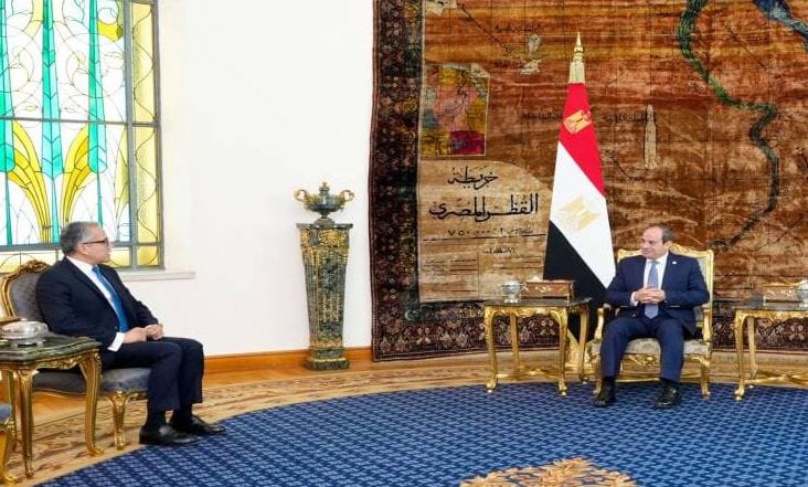 الرئيس السيسي أثناء استقبال “العناني”: مصر ملتزمة بدعم أنشطة ومبادرات اليونسكو