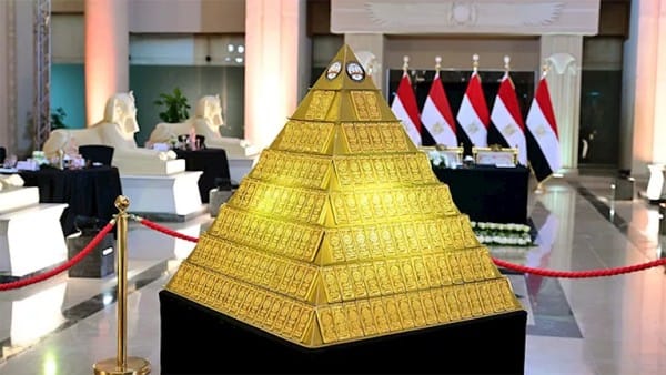 قيمتها تتجاوز 1.6 مليار جنيه.. البنك المركزي المصري يتسلم 265 كيلو جراما من مضبوطات الذهب