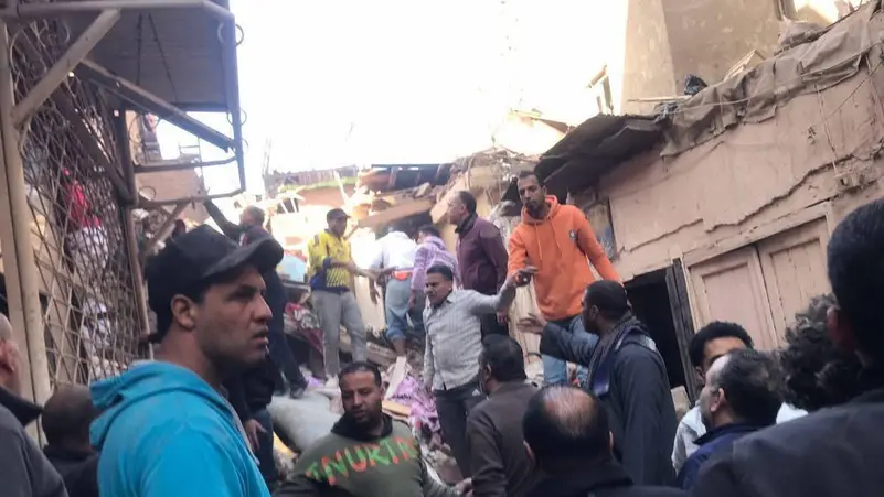 تفاصيل انهيار عقار سكني في إمبابة بالجيزة.. المحافظة ترفع حالة الطوارئ