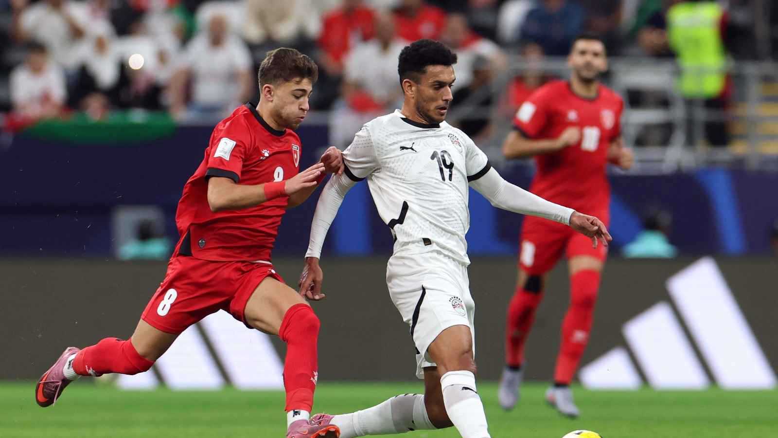 مباراة منتخب مصر والأردن