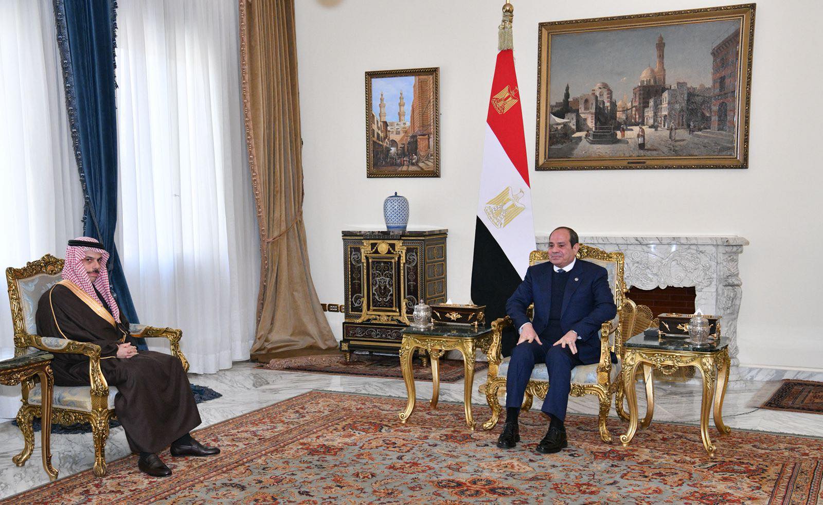 الرئيس السيسي يثمن جهود السعودية لاستضافة مؤتمر يجمع المكونات الجنوبية اليمنية