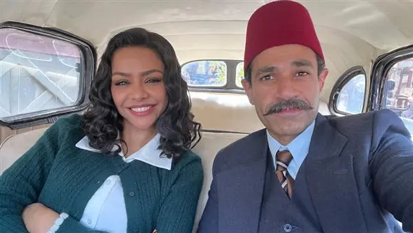 مسلسلات رمضان 2026.. صورة تجمع صدقي صخر وأسماء أبو اليزيد من كواليس “النص”