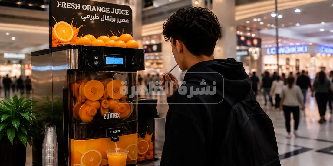 بسبب فيديو على مواقع التواصل.. تغريم طالب فرنسي بعد تصرف صادم أمام آلة عصير