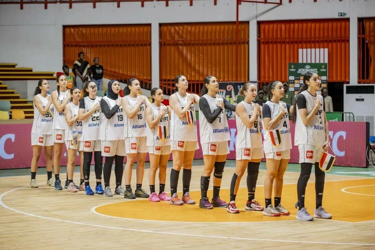 منتخب مصر للناشئات يحصد برونزية أفروباسكت تحت 18 عاما بعد الفوز على كوت ديفوار