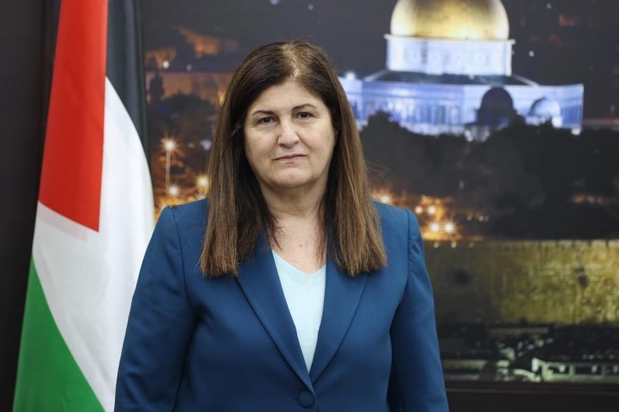 وزيرة الخارجية الفلسطينية