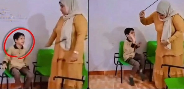 فيديو ضرب تلميذ بالعصا يثير الغضب على السوشيال ميديا.. والتعليم تحقق في الواقعة